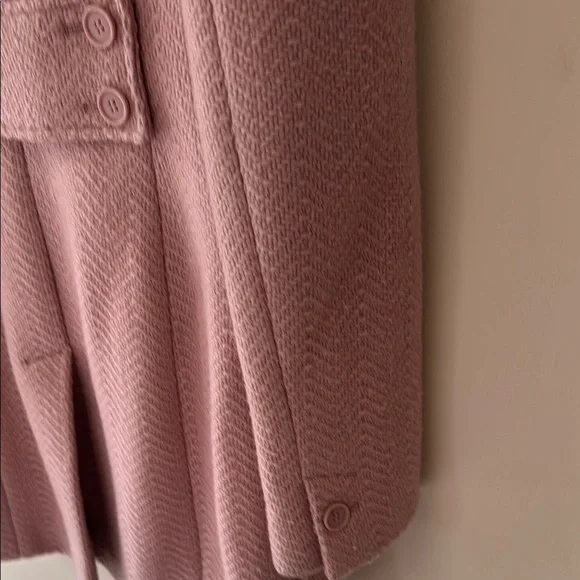 Ann Taylor Loft Pinkish double breasted Pea Coat - Picture 7 of 11